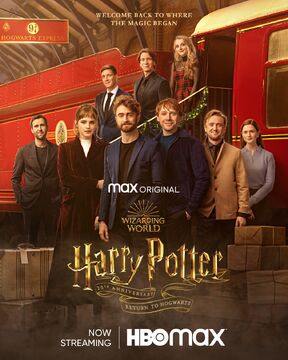 HBO Max Harry Potter Reunion Poster Celebrates 20th Anniversary