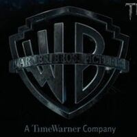 The Warner Bros. Logo in the film. As the camera zooms through it. It resembles Harry Potter's house behind it. Also there is light coming from Harry Potter's wand.