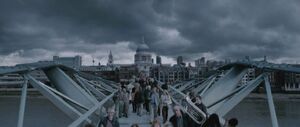 Le pont Moldu à Londres
