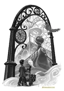 Harry na stacji Charing Cross, Peron 9¾