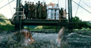 Viktor-Krum-partially-Transfigured as a shark, Saves Hermione at the 1994 Triwizard Tournament 2nd Task.gif