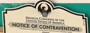 MACUSA Notice of Contravention - header