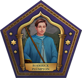 Roderick Plumpton Chocolate Frog Card HM