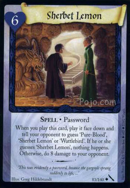 Sherbet Lemon (Harry Potter Trading Card)