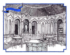 Ilustração do aposento por  presente na edição especial das casas de Harry Potter e a Câmara Secreta