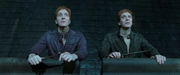 Fred e George prima della Battaglia di Hogwarts