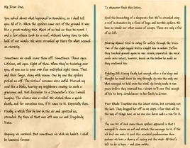 Aranshire letters HL