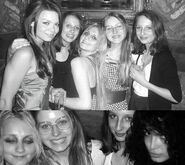 Scarlett Byrne, Evanna Lynch, Jessie Cave, Anna Shaffer, Amber and Ruby Evans