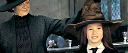 Lily Evans being sorted