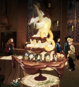 Hogwarts celebration cake