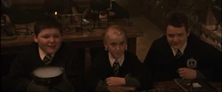 The Trio (Crabbe, Malfoy and Goyle) 1991b