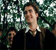 Cedric and friends laughing