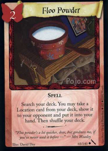 floo powder lego harry potter