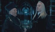 Lucius Malfoy + Cornelius Fudge