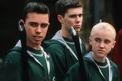 Marcus, Adrian and Draco at Quidditch Practice