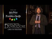 Harry Potter- Puzzles & Spells Event for Fantastic Beasts- The Secrets of Dumbledore with Dan Fogler
