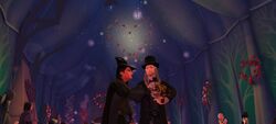 Argus Filch and Irma Pince at the Valentine's Day Ball HM