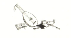 Ilustração da história