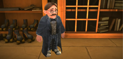 Professor Flitwick cured of the laughing curse HM728