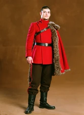 Виктор Крам в бальном наряде