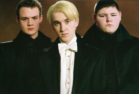 Draco Malfoy, Crabbe i Goyle