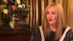 J. K. Rowling (Beyond the Page webcast screenshot)