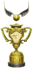The Quidditch World Cup trophy as seen on 