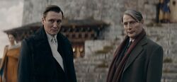 Gellert Grindelwald and Anton Vogel at the Eyrie