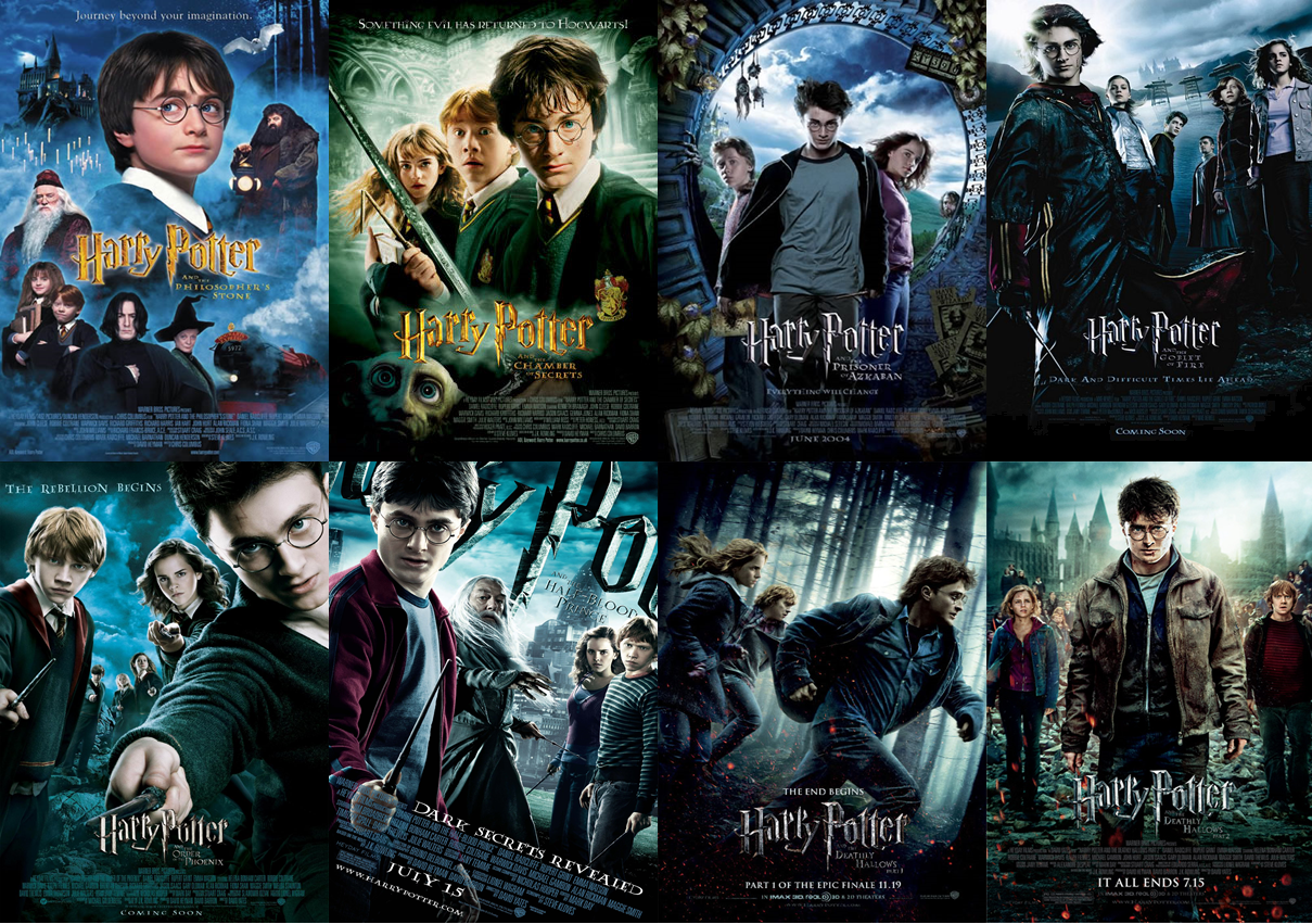 name all harry potter movies