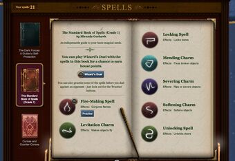 The Standard Book Of Spells Grade 1 Harry Potter Wiki Fandom