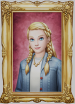 Penny romance portrait