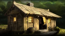 Hagrid's cabin