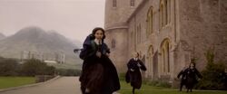 Leta Lestrange running away from Proffesor McGonagall
