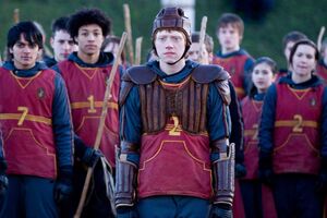 Ron in Quidditch