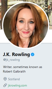 RowlingTwitterProfile