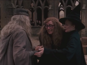 Trelawney Thanking Dumbledore