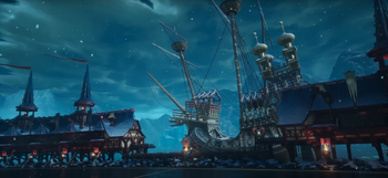 Durmstrang Quidditch pitch