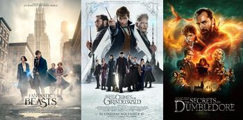 Fantastic Beasts series Posters in Order