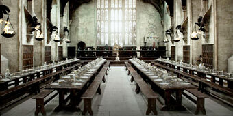 hogwarts big hall