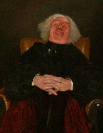 Unidentified resting headmaster