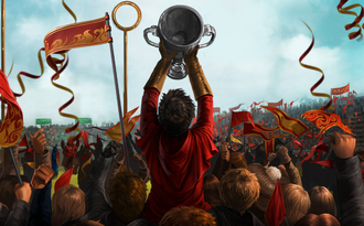 Harry win Quidditch Cup