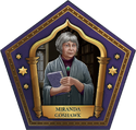 Miranda Goshawk Chocolate Frog Card HM