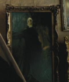 Portrait of a wizard in black flowing robes | Harry Potter Wiki | Fandom