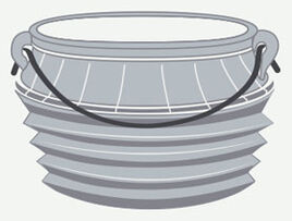 Chaudron pliable