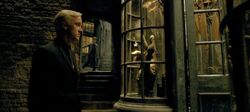 Draco Malfoy in Knockturn Alley HBPF