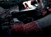 Sprengfluch auf Nagini in Godric's Hollow