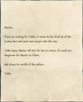 Second letter