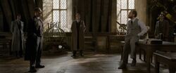 Dumbledore interrogated