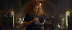 Hermione brewing Draught of Living Death HBP