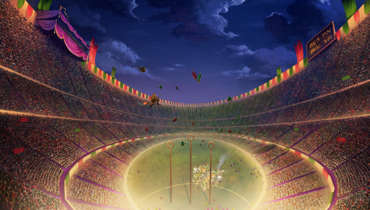débiles Especialidad Chelín Quidditch Trillenium Stadium | Harry Potter Wiki | Fandom